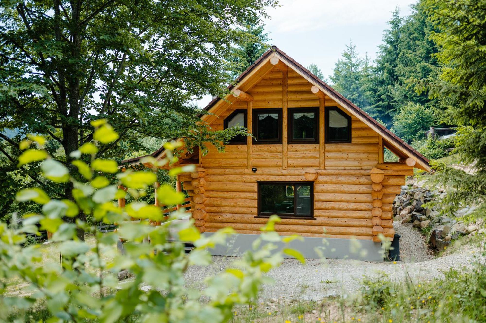 Log Cabin Piricske Ciceu Dış mekan fotoğraf